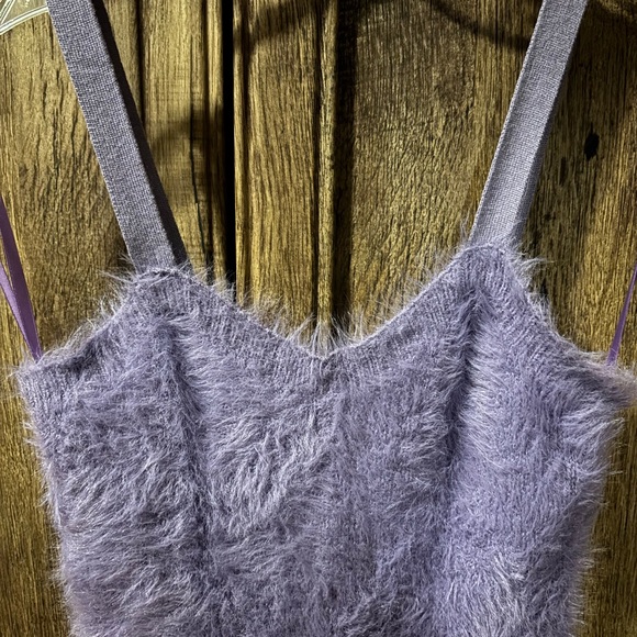 Fabletics 90’s Mini Dress in Violetta, size large - Picture 6 of 16